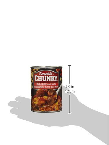 Campbell's Chunky Meatball Bustin' Sausage Rigatoni, 540ml/18.3 oz., {Imported from Canada}